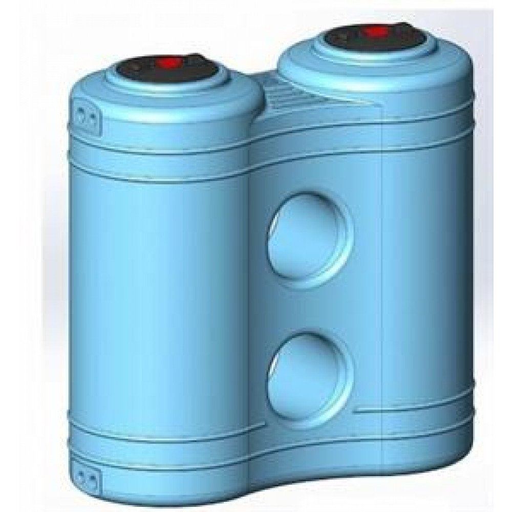 Serbatoio da esterno jolly lt.20 00 terracotta rototec