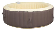 Vasca Idromassaggio da Esterno Gonfiabile Riscaldata 4-6 Posti Ø208x65 cm Ease.Zone Marrone