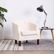 Poltrona Beige in Tessuto cod mxl 9527