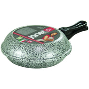 Trade Shop - Padella Fornetto Alto Doppio 16cm Antiaderente Chiusura Ermetica Manici Ergonomici 041071m -