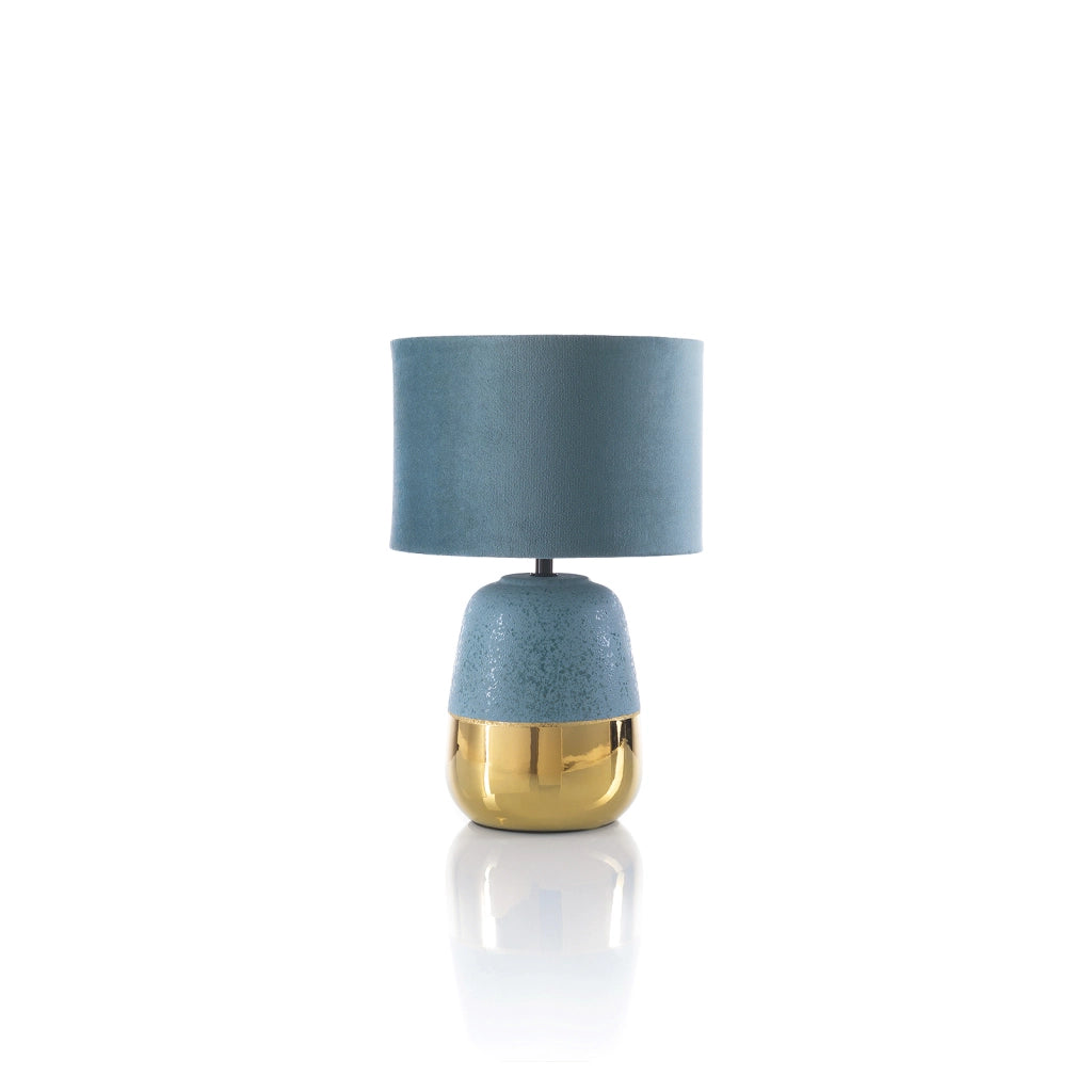 Lampada da tavolo LUSTRIA verde pavone