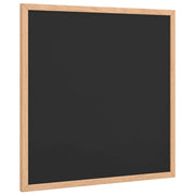 Lavagna con Cornice in Legno Massello di Pino Nero 40x40 cm CFW9890978