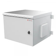 Armadio Rack 19'' a Parete 9U Grigio IP55 Porta Cieca prof. 600 mm