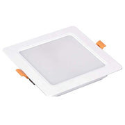 Faretto Led Da Incasso Quadrato 18W 1800LM Neutro 4000K 170X170mm Montaggio 2 In 1 Da Plafone e Da Incasso