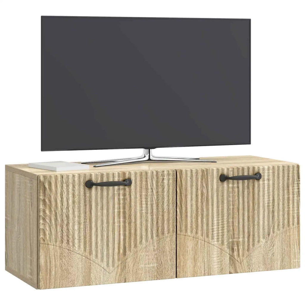 Mobile Porta TV da Muro Rovere Sonoma 78,5 x 31 x 30 cm