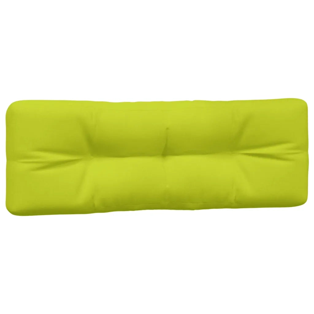 Cuscini per Divani in Pallet 2 pz Verde Intenso in Tessuto 360744
