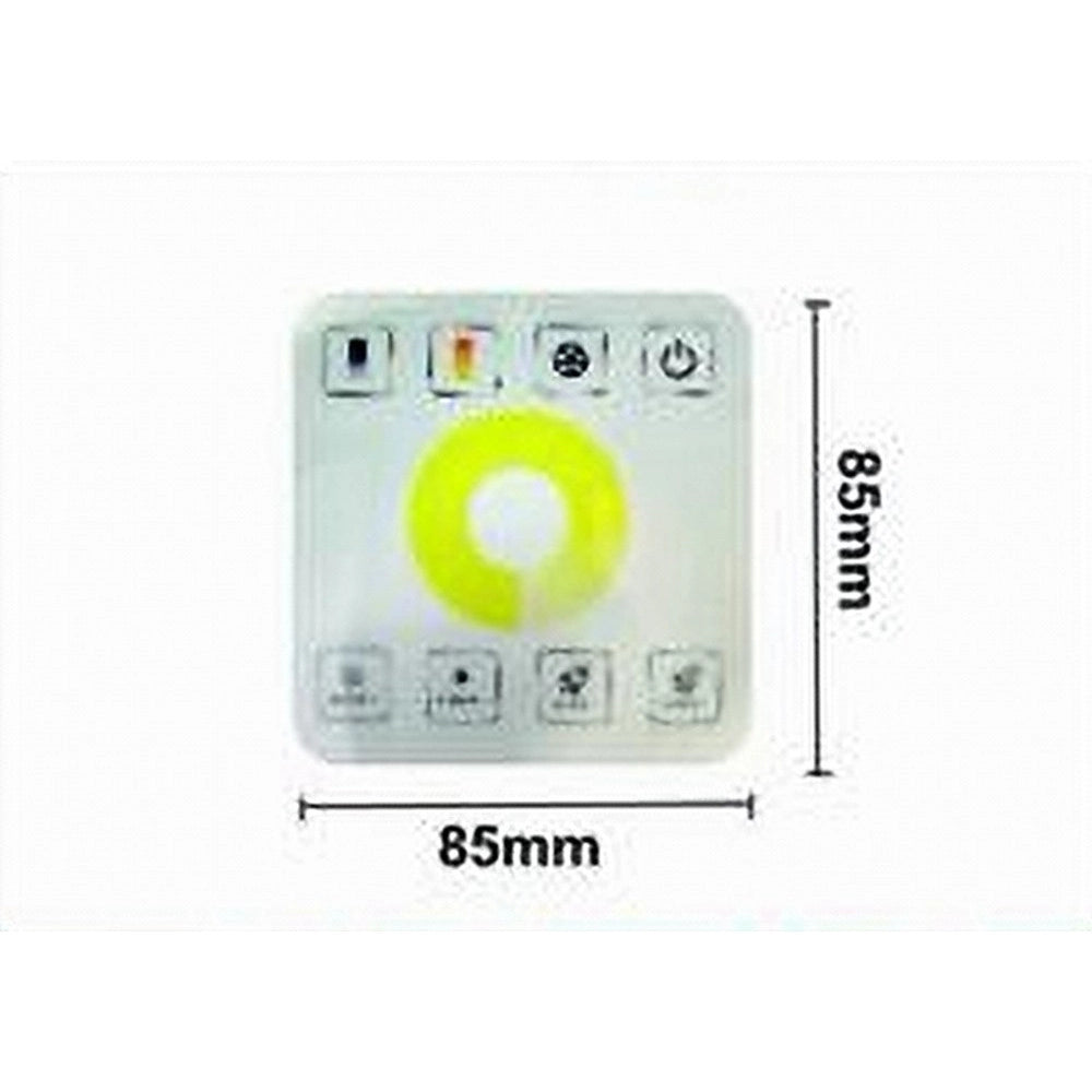 Trade Shop - Dimmer Driver Cct Per Strisce Led Controller Telecomando Rf Dc 12-24v Rf-86-cct -