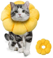 Collare di recupero per gatti - Adattabile - Protezione per la gola - Cura delle ferite dopo un intervento chirurgico - Per gatti e piccoli cani - 1 pezzo - Collare per gola con forma a cono