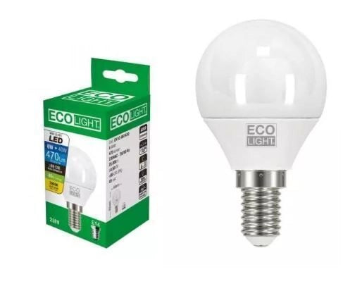 Bisonte Lampadina Led Sfera E14 8W 806lm 3000k
