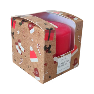 CANDELA CILINDRICA PROFUMATA HOLIDAY