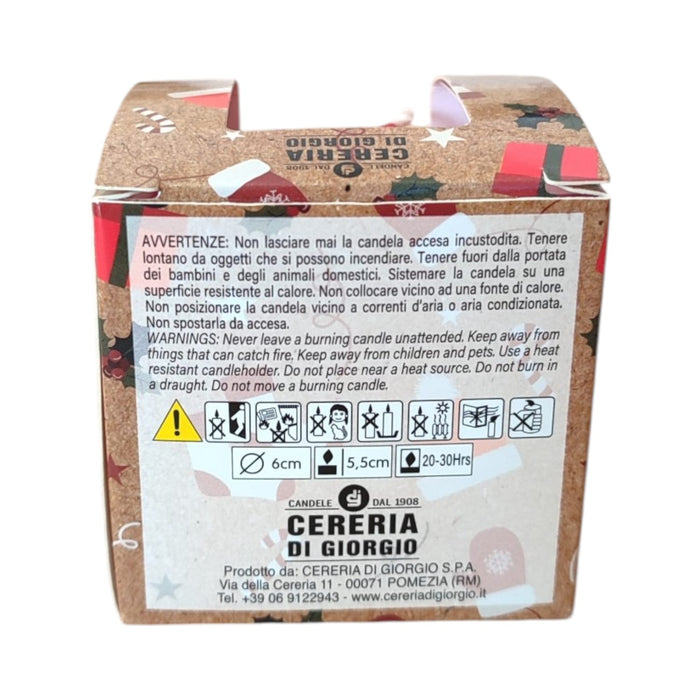 CANDELA CILINDRICA PROFUMATA HOLIDAY