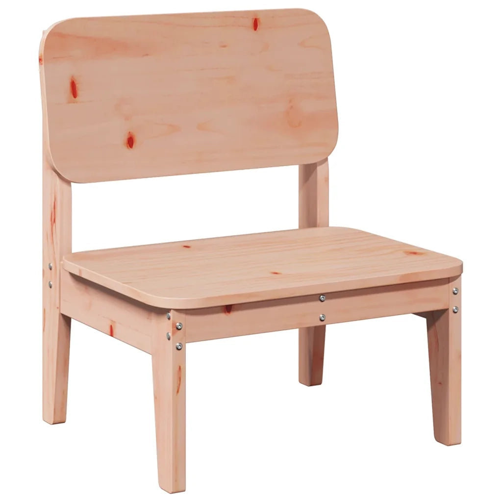 vidaXL Sedie da Giardino 2pz 60x52,5x72 cm Legno Massello di Douglas
