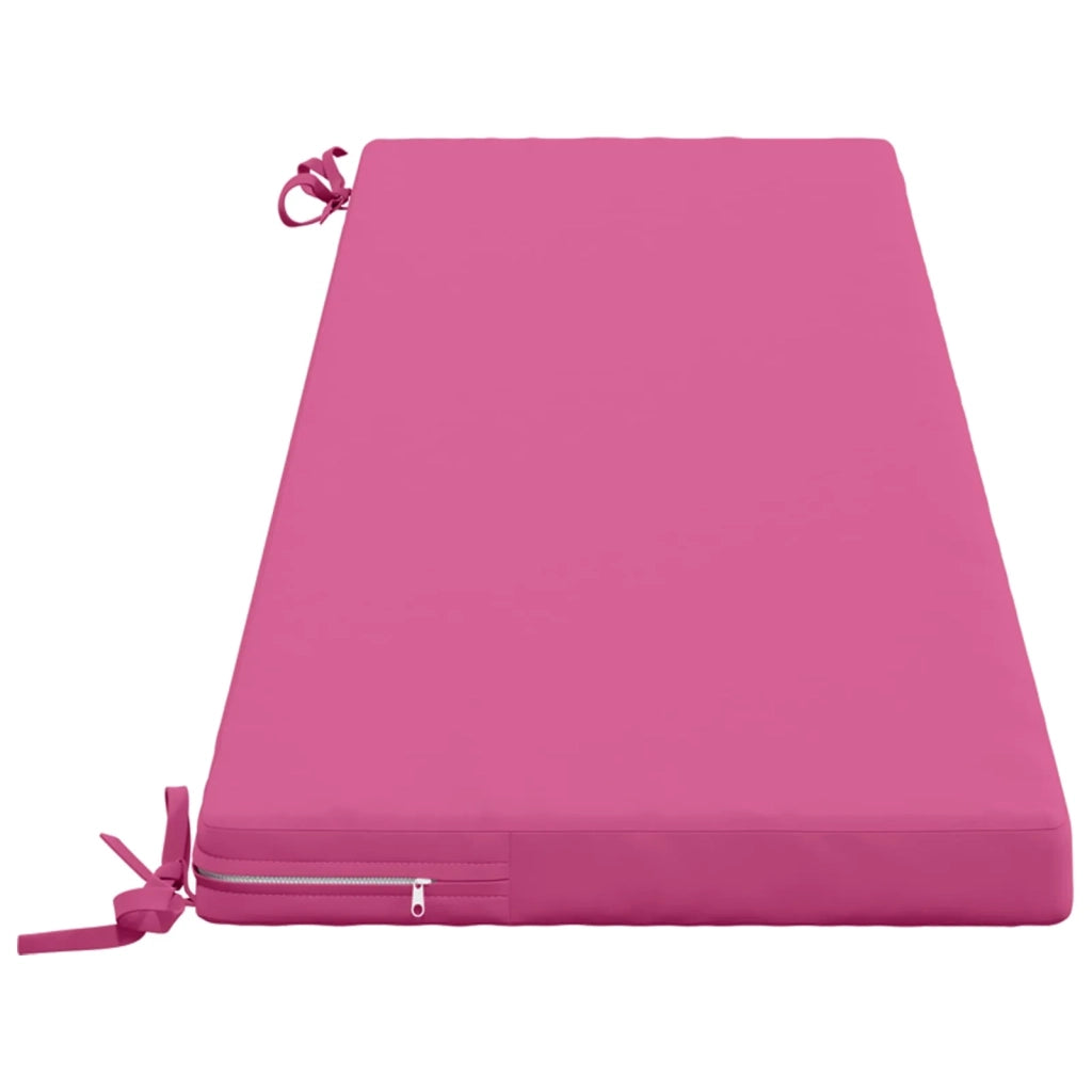 Cuscino per panchina SOEST 100% Poliestere Rosa 140 x 40 x 5 cm 948954