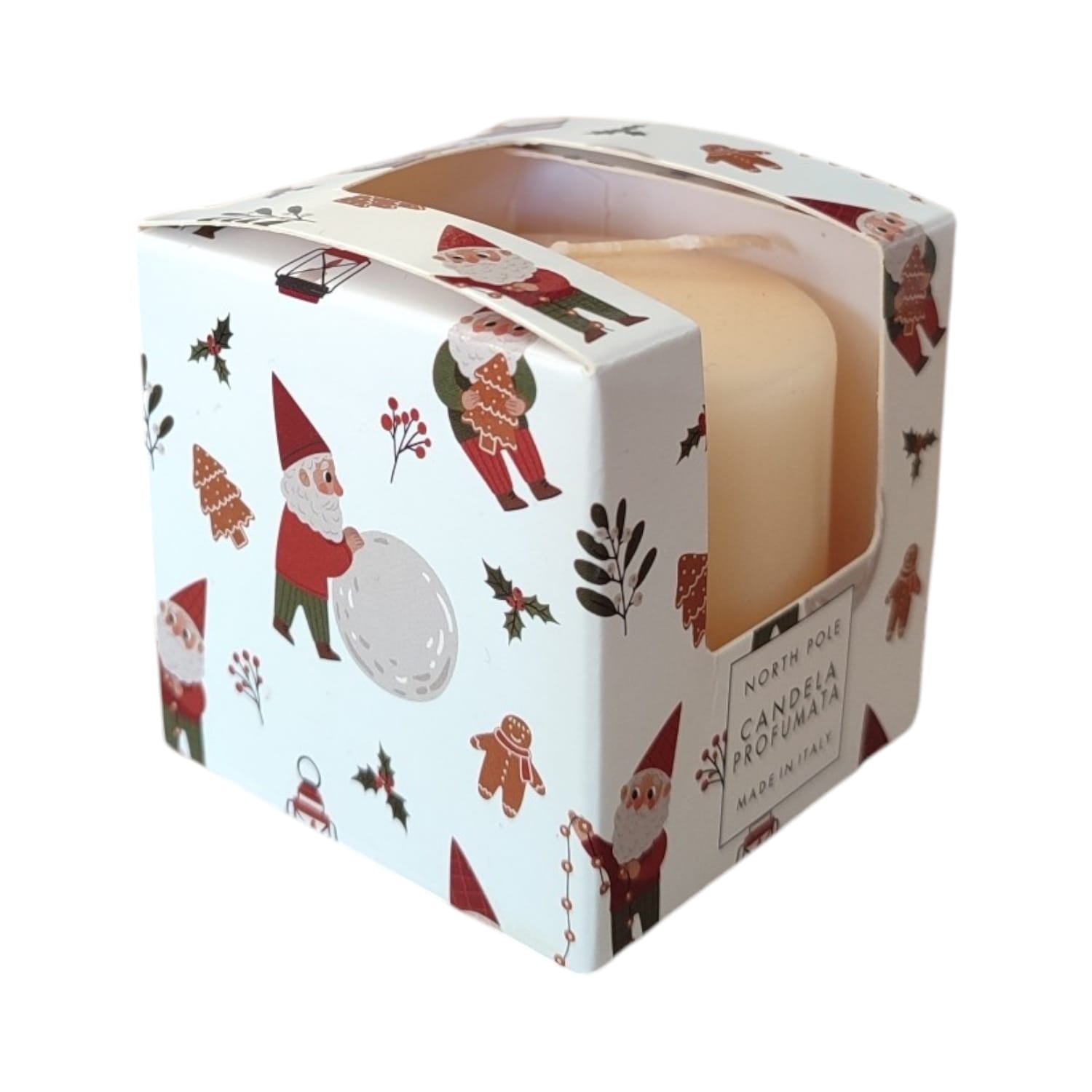 CANDELA CILINDRICA PROFUMATA NORTH POLE