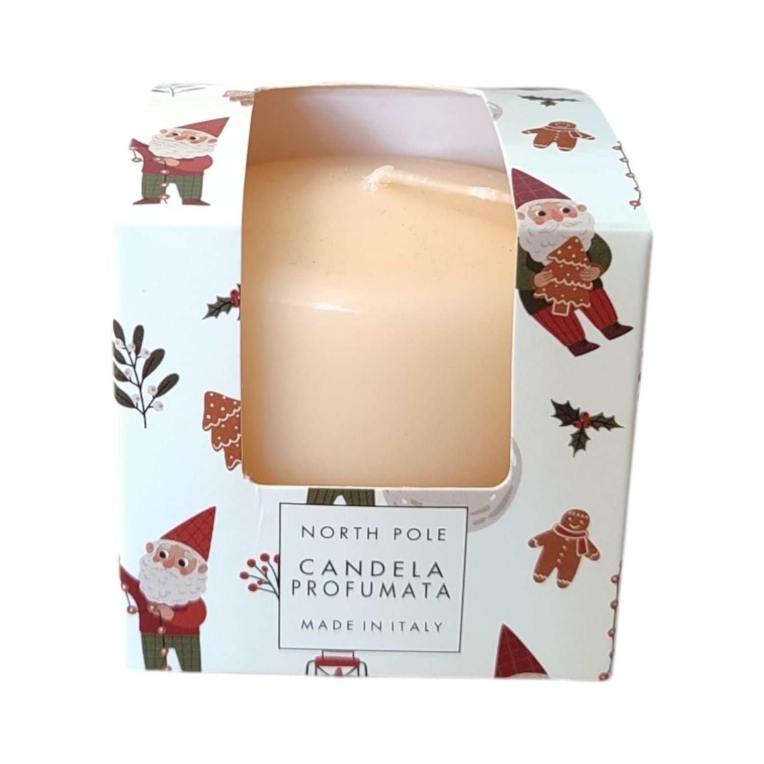 CANDELA CILINDRICA PROFUMATA NORTH POLE