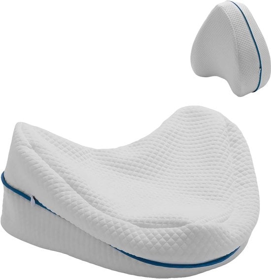 Borsa per cuscino - Anti-pilling, Lavabile - Cerniera nascosta - Compatibile con cuscini per ginocchia e caviglie - Bianco