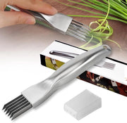 Coltello per affettare - Spatola per verdure - Acciaio inossidabile - Spatola per verdure a mano - Frutta fresca e verdure fresche Lunghezza 1 pezzo