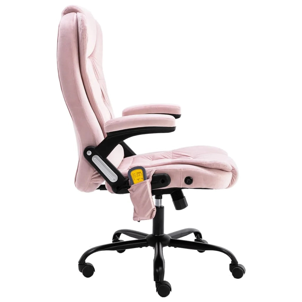 Sedia da ufficio sedia da computer sedia da studio sedia da massaggio 02_0024021 Rosevelours rosa 02_0024021