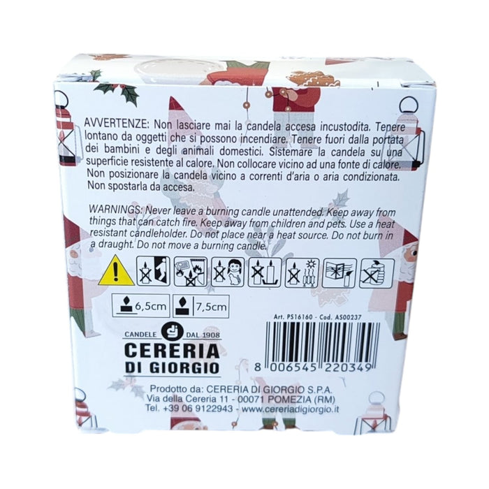 CANDELA PROFUMATA OMINO PAN DI ZENZERO