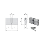Cilindro Inf. 69,0-29,5-39,5 N0G300-12-0 Cisa