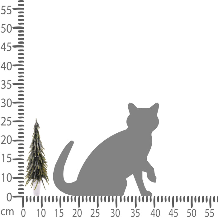 Abete 26Cm  Green With Silver