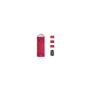 Sacco a pelo - Kingcamp - Modello Oasis 250 - Rosso - 190 x 75 cm