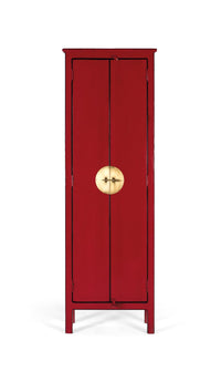 Armadio a 2 ante realizzato artigianalmente in legno di mango