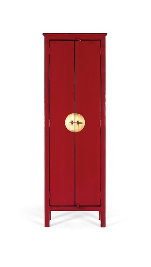 Armadio a 2 ante realizzato artigianalmente in legno di mango