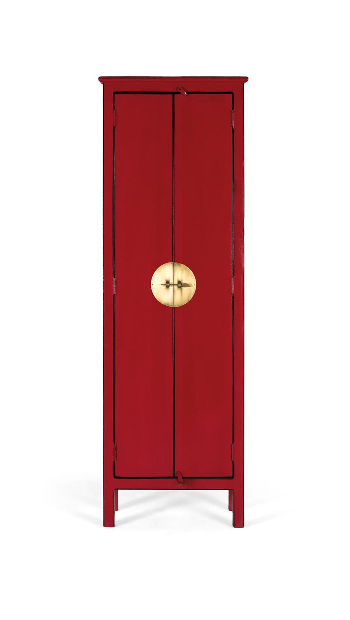 Armadio a 2 ante realizzato artigianalmente in legno di mango