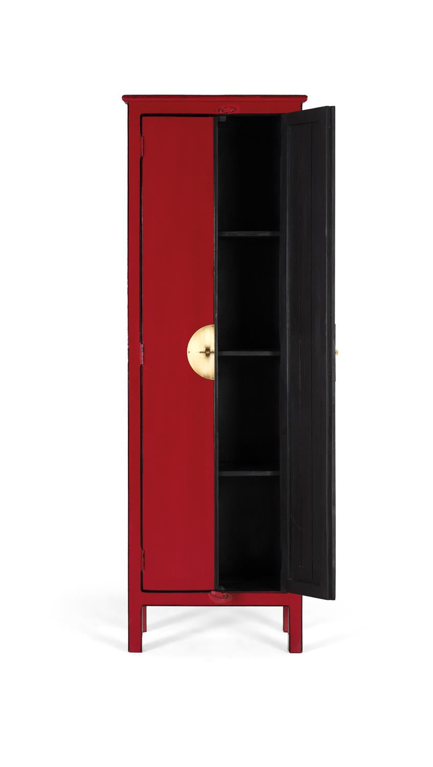 Armadio a 2 ante realizzato artigianalmente in legno di mango