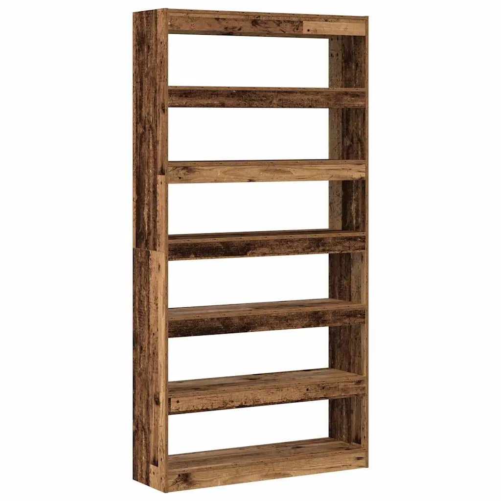 Armadio per Libri Legno di Rifiuto 100 x 30 x 198 cm 3333930