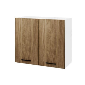 KIT CUCINA PENSILE 2 ANTE 80X32XH72 CM NOCE