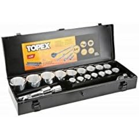 Topex 38d296 chiavi buss.esagona nale con cricchetto 3/4 20 pe ds