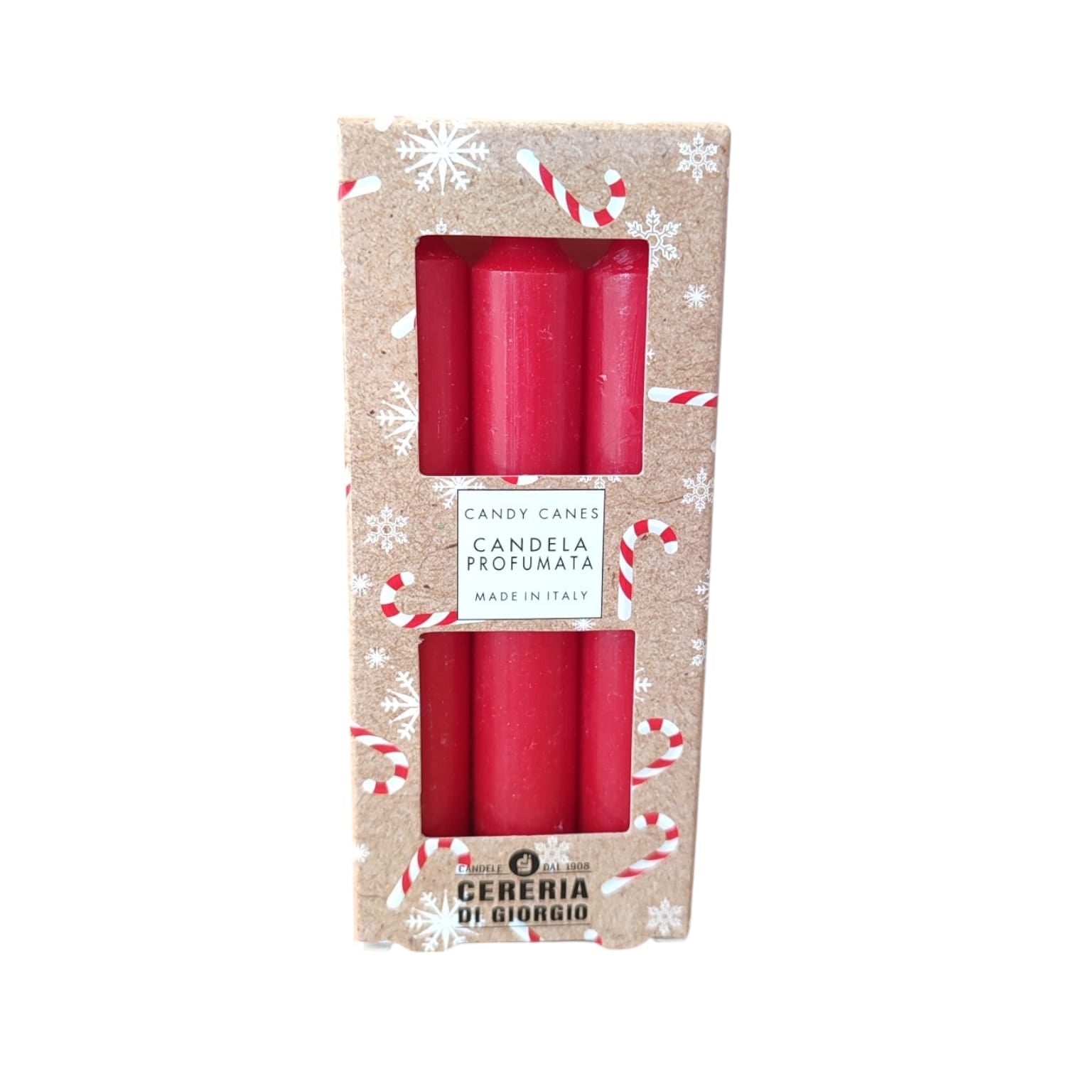 CANDELA PROFUMATA CANDY CANES 3 PZ