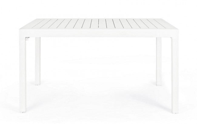 Tavolo Allungabile da Giardino 135-270x90x75h cm Pelagius Bianco