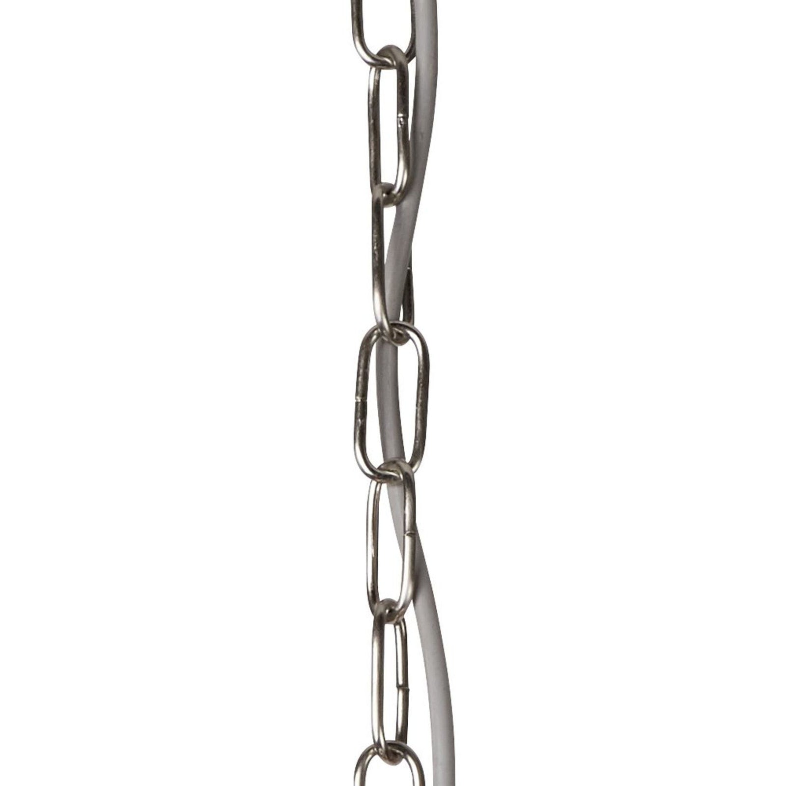 Sospensione Contemporanea Bistrot Ii Acciaio Argento Vetro Trasp 1 Luce E27