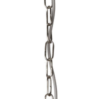 Sospensione Contemporanea Bistrot Ii Acciaio Argento Vetro Trasp 1 Luce E27