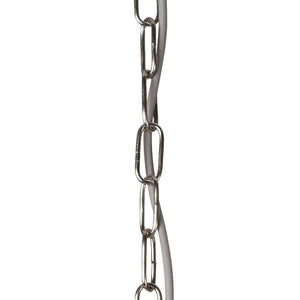 Sospensione Contemporanea Bistrot Ii Acciaio Argento Vetro Trasp 1 Luce E27