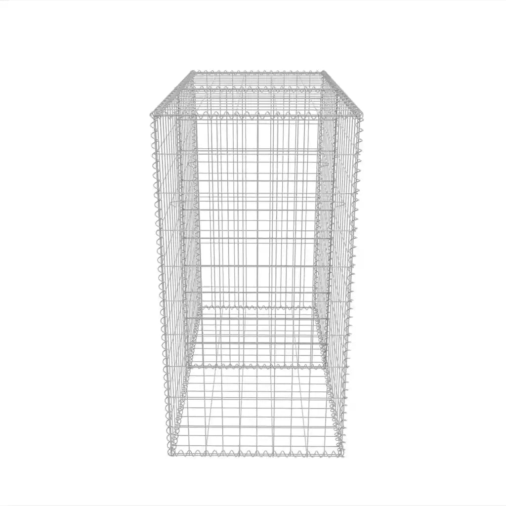 Gabbione in Rete in Acciaio Zincato 100x50x100 cm 142550