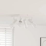 Faretto da soffitto Bianco 26,5 x 26 x 11,5 cm Metallo 4108186