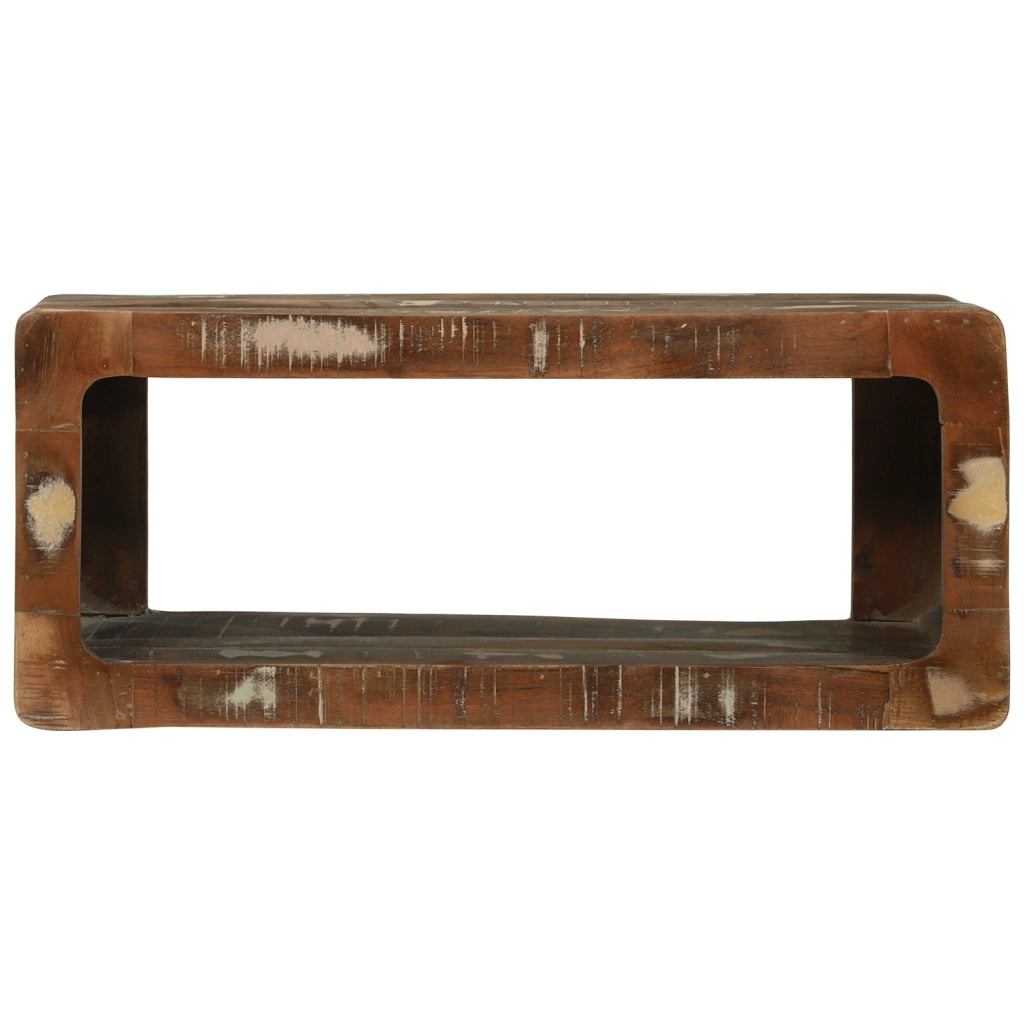 Cabinet per TV Multicolore 60x30x25 cm Legno massello di recupero