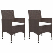 Set Mobili da Pranzo per Giardino 5 pz Marrone 3068746
