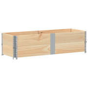 Fioriera | Cassetta per fiori | Vaso da Giardino 150x50 cm in Legno Massello di Pino