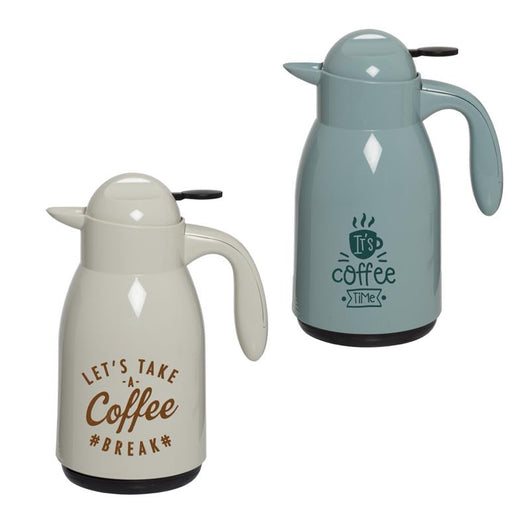 MA MAISON COFFEE LOVE CARAFFA TERMICA CON MANICO E BECCUCCIO COLORE E FANTASIA ASSORTITA LT.1