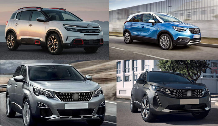 15B-426007 - Tappeto gomma baule - Citroen C5 Aircross dal 2017- , Opel Grandland X dal 2017- , P-3008 II dal 2016 al 20