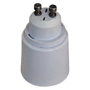 ADATTATORE PORTALAMPADA da spina GU10 a presa E27- 10 pezzi  - MELCHIONI