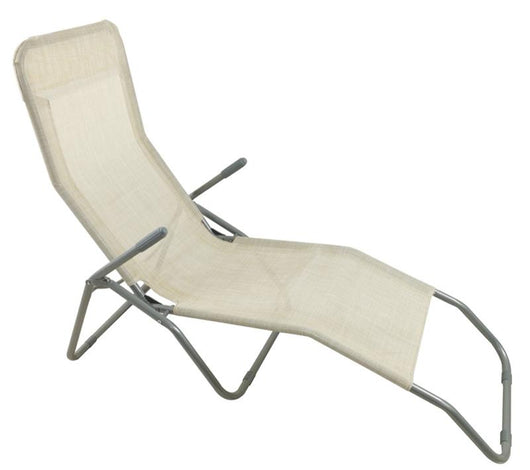 MAURY'S DONDOLINA IN TEXTILENE DI COLORE ECRÙ 130 X 43 X H58 CM