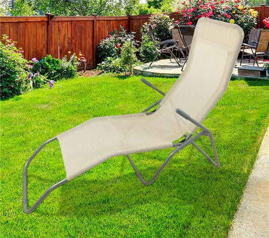 MAURY'S DONDOLINA IN TEXTILENE DI COLORE ECRÙ 130 X 43 X H58 CM