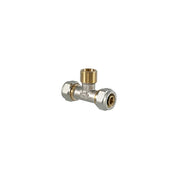 RACCORDO TEE MASCHIO A COMPRESSIONE PER MULTISTRATO- 26 x 3/4 x 26- TDMB- pezzi 1