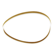 Ecaris P/G Plafoniera a Soffitto LED 72W Biemissione Dimmerabile CCT Switch 3000K/4000K in Alluminio Oro Spazzolato - Gealuce